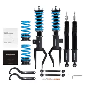 maXpeedingrods 24-Level Adjustable Coilover Suspension Kit for Tesla Model Y AWD 2020+, Height-Adjustable