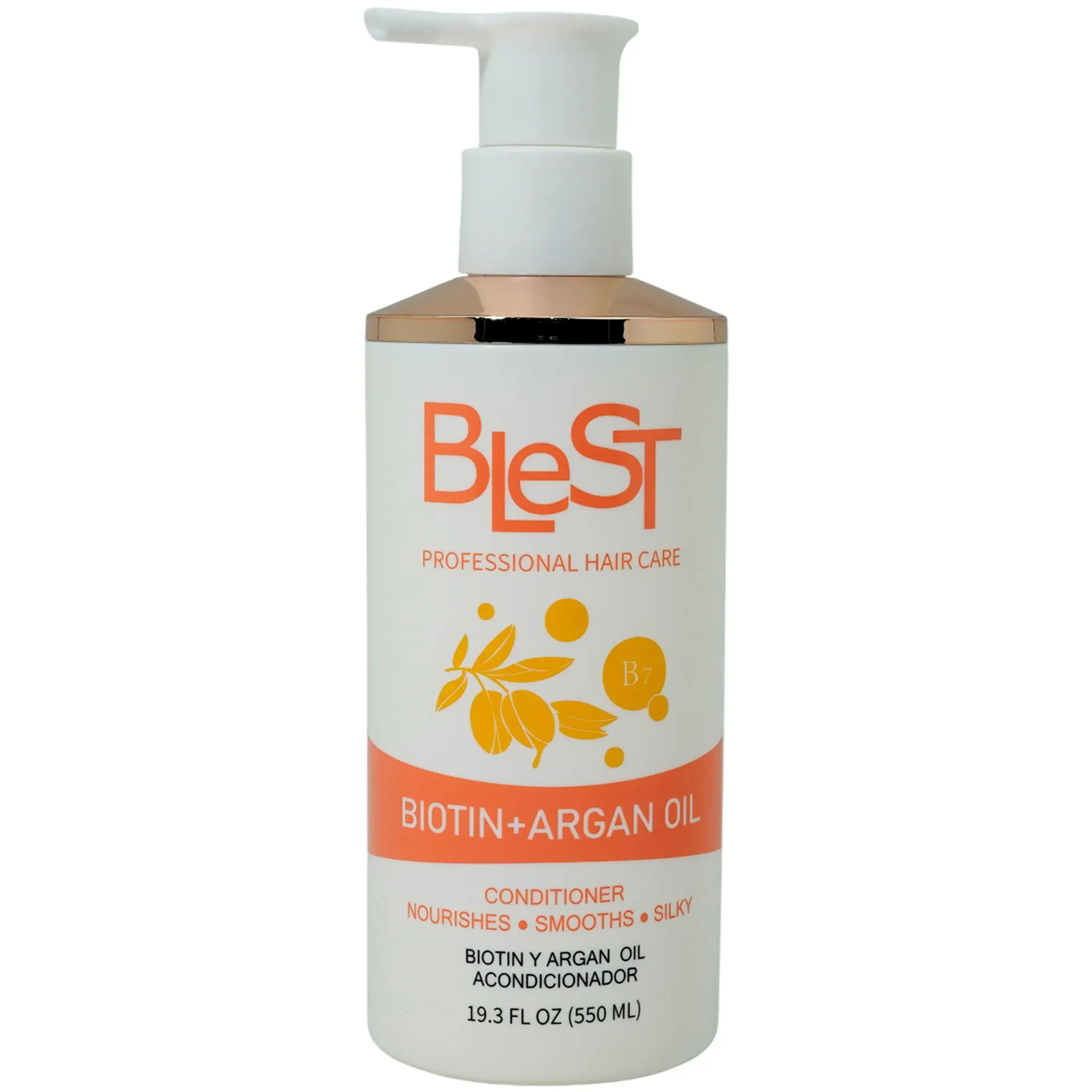 Acondicionador Biotina + Aceite de Argán Blest - Venta al por Mayor 5 Unidades (HS-08)