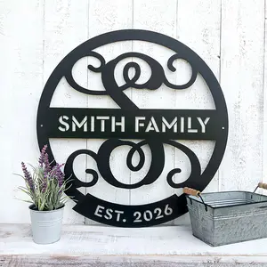 Family Name Monogram