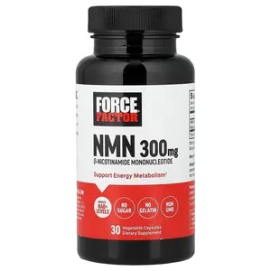 Force Factor NMN, 300 mg , 30 Vegetable Capsules