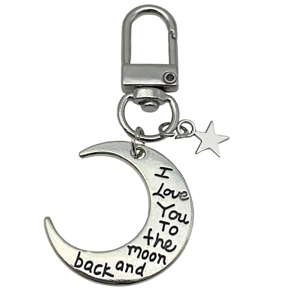 [Alphabet Moon Star U shaped Buckle] ER1