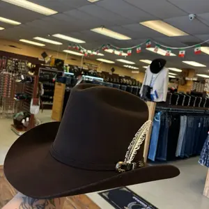 Men hat brown