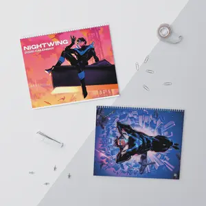 2026 Nightwing Calendar, 12-Month Wall Calendar with Nightwing, Perfect Gift for Nightwing Lovers