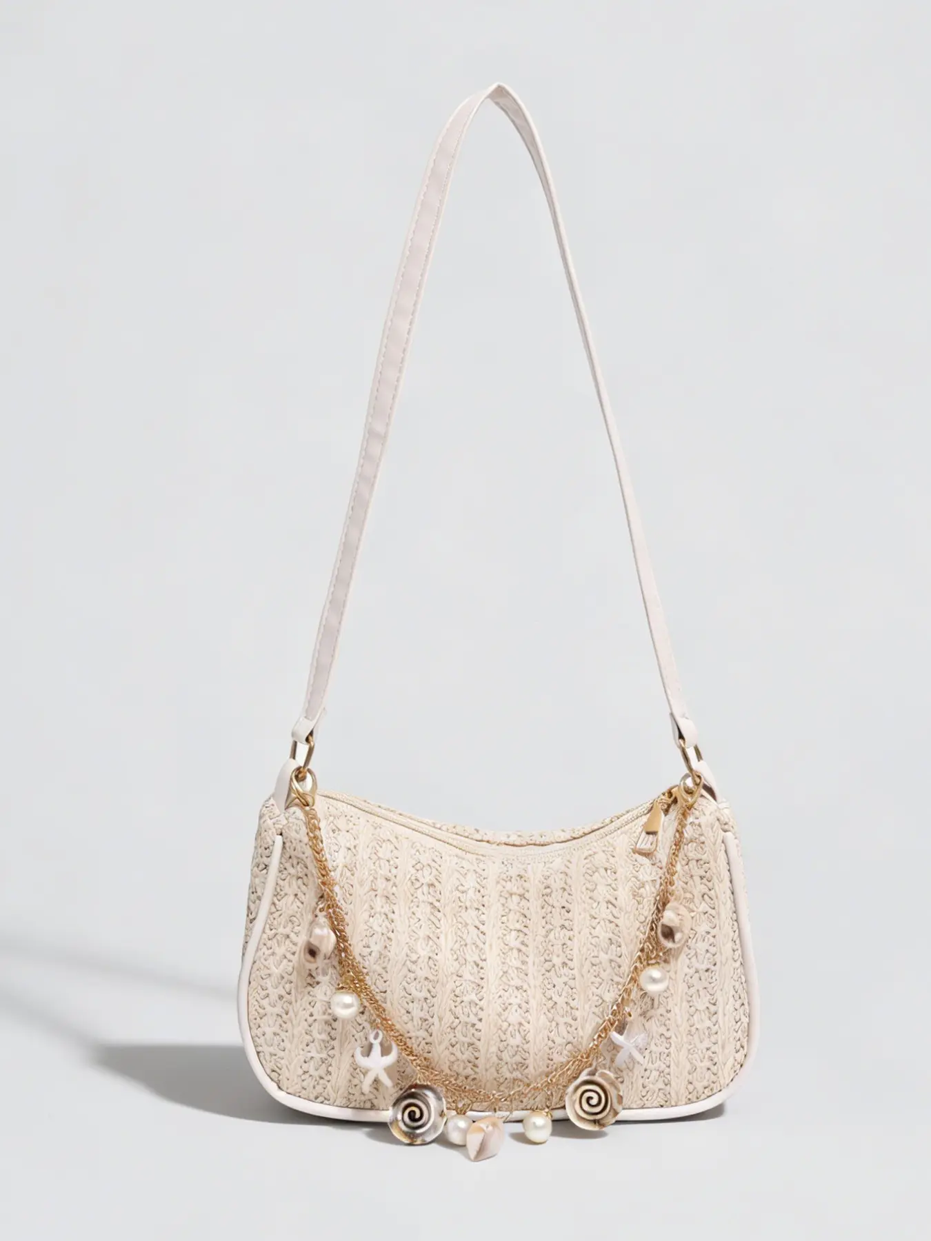 Niche design texture Joker one-shoulder messenger bag, spring and summer 2026 fashion simple casual versatile underarm bag, crossbody bag, Cross body bags, literary retro suitable for daily commuting, shopping