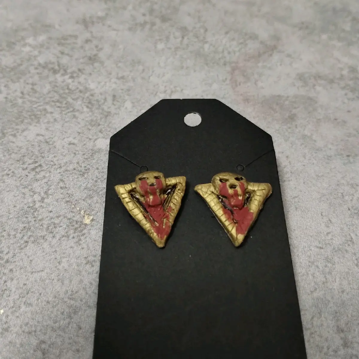 baluders gate inspired polymer clay earrings Casual