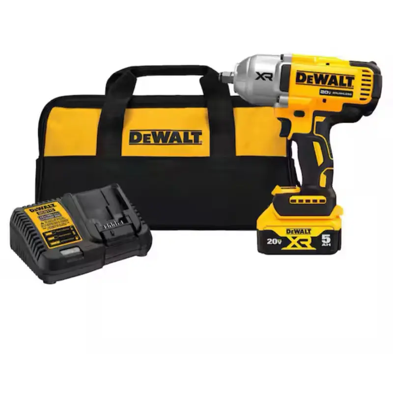DEWALT 20V MAX Lithium-Ion Cordless 1/2 in. Impact Wrench Kit