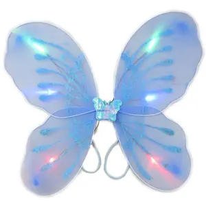 Blinkee  Light Up Aqua Fairy Butterfly Wings