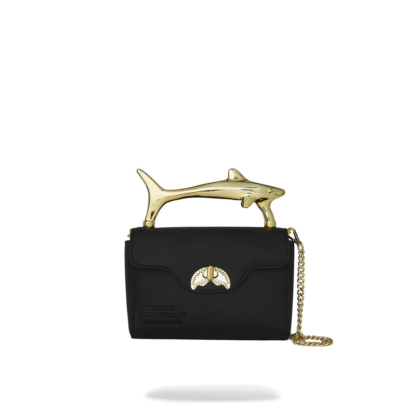 THE GOLDEN FANG SHARK HANDBAG