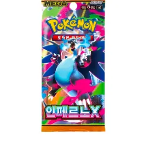 Pokémon mega Inferno x Korean 2-Pack Budget-Friendly Heat Collectible Cards