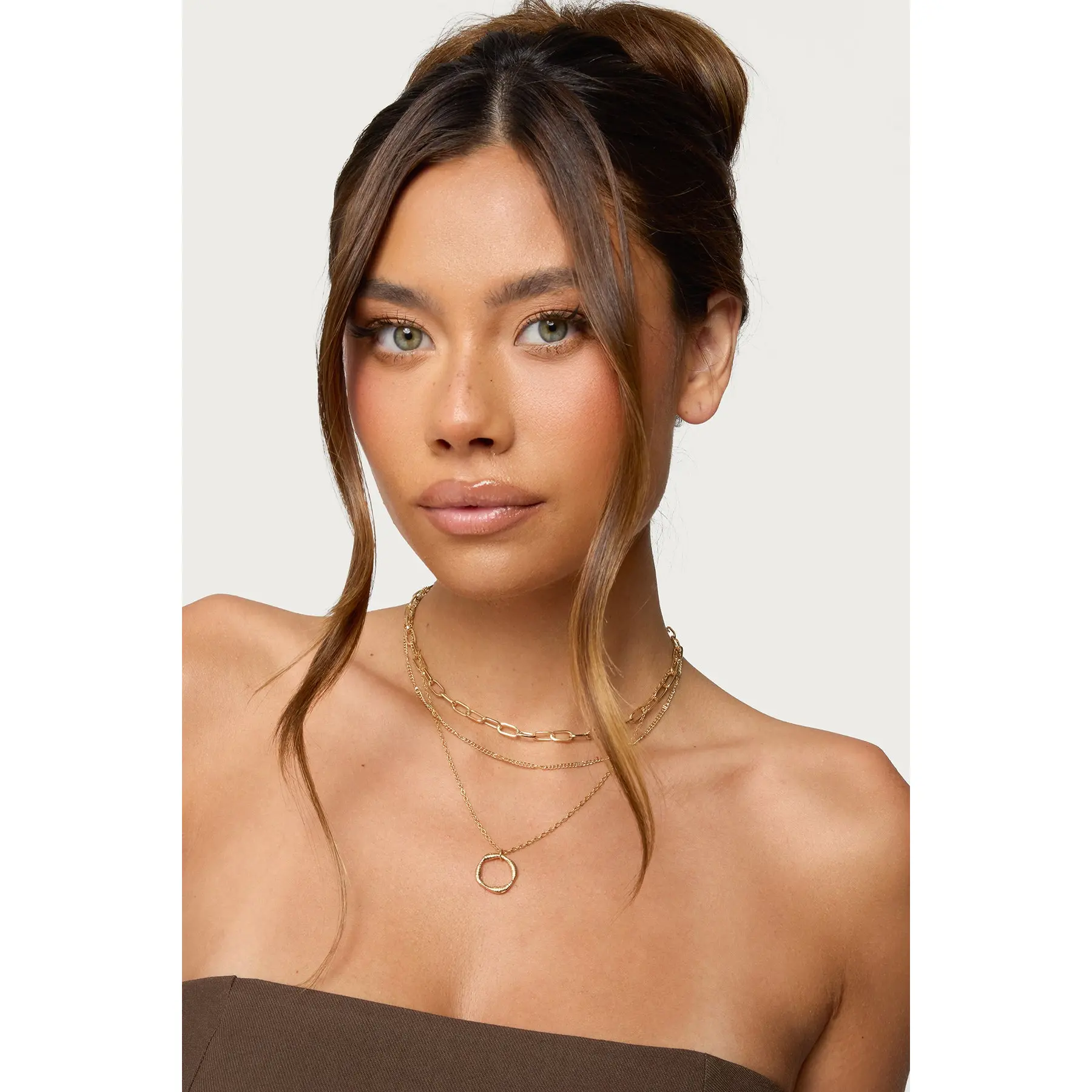 Layered Mixed Chain Necklace