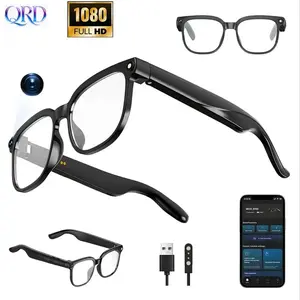 Qrd M02c Smart Ai Glasses, 8mp Camera, Ai Voice Assistant, Open Audio, Multi-Scene Wearable Device, Intelligent Eyewear, Multifunctional Smart Glasses