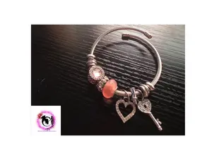 🔑 Reimagined Romantic "Lock & Key" Cable Bangle 🔑