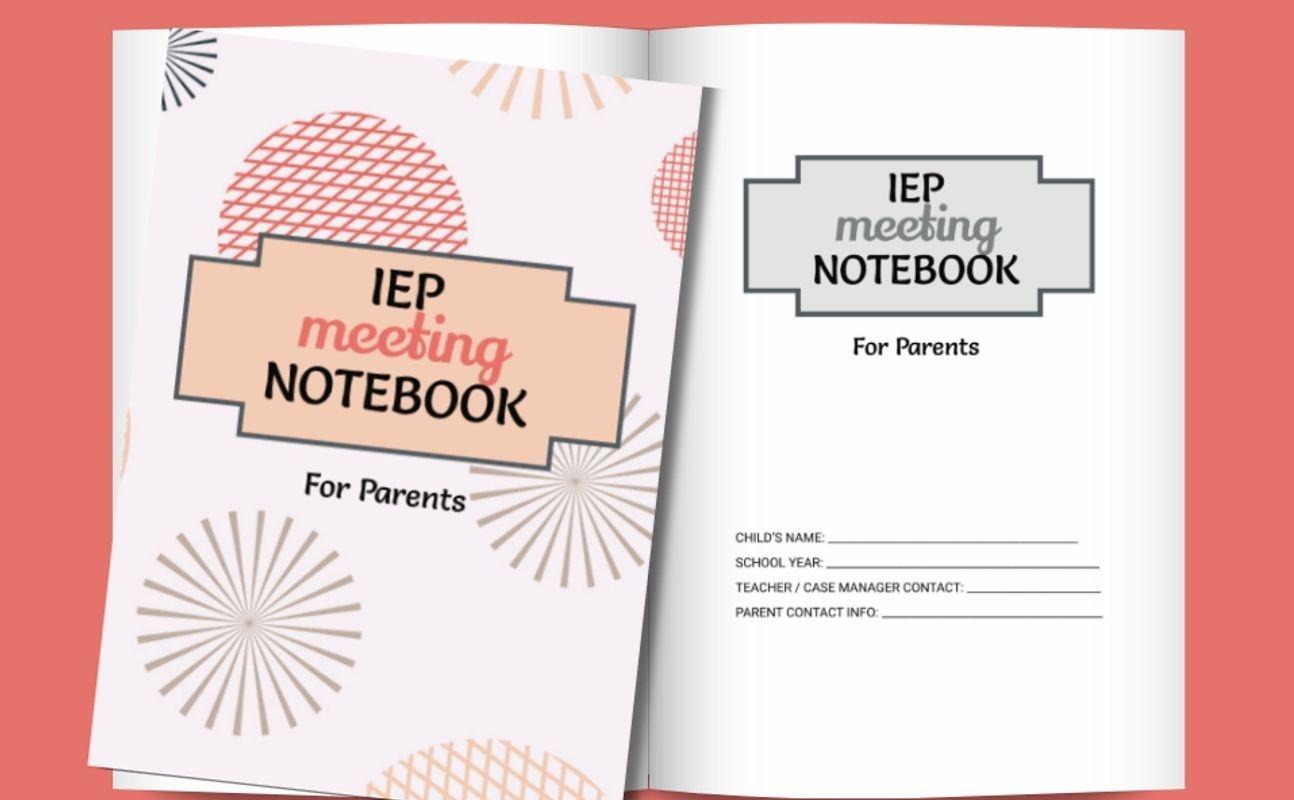 IEP Meeting Notebook for Parents: A Parent Organizer for IEP Meetings, Special Education Services, and School Communication   Paperback – September 10, 2025