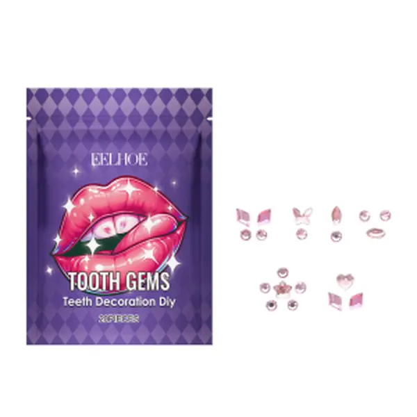 Tooth Gem Decor - Sparkling Dental Stickers to Enhance Your Smile's Brightness – Long-Lasting and Easy to Use for All Tooth Types