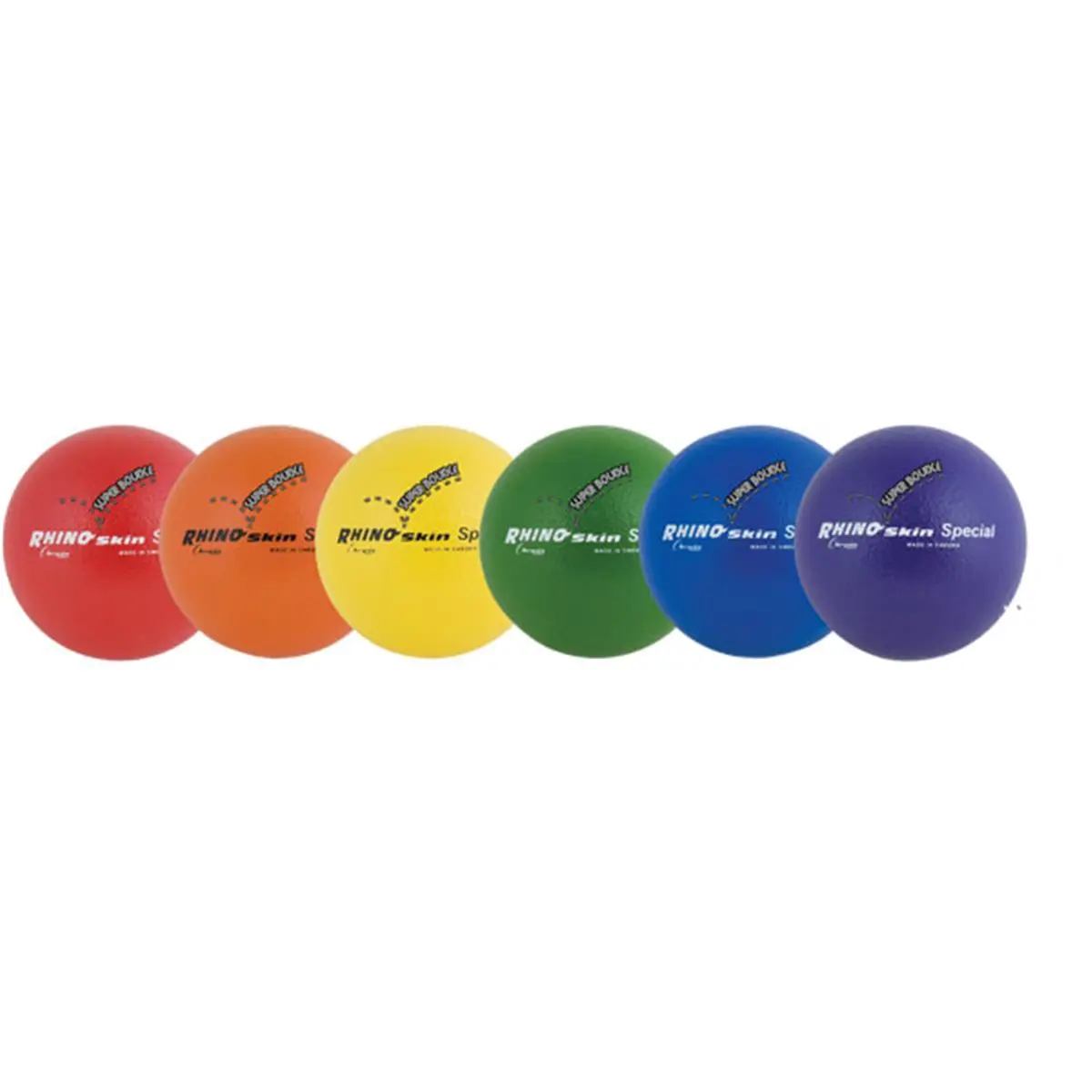 212 MAIN 6-Piece Multicolor Balance Training High Bounce Ball Set - 8.25 in., Durable Foam Core, Patented Non-Sting Coating, Virtually Tear-Proof Fitness Gear, Ease of Play, Indoor/Outdoor Activities, Better Performance for All