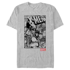 Men's Marvel: X-Men '97 Black and White Issue 11 T-Shirt