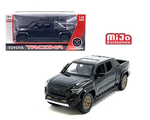 MiJo Exclusives 1:24 2024 Tacoma Trailhunter Black Limited Edition Model Diecast Car