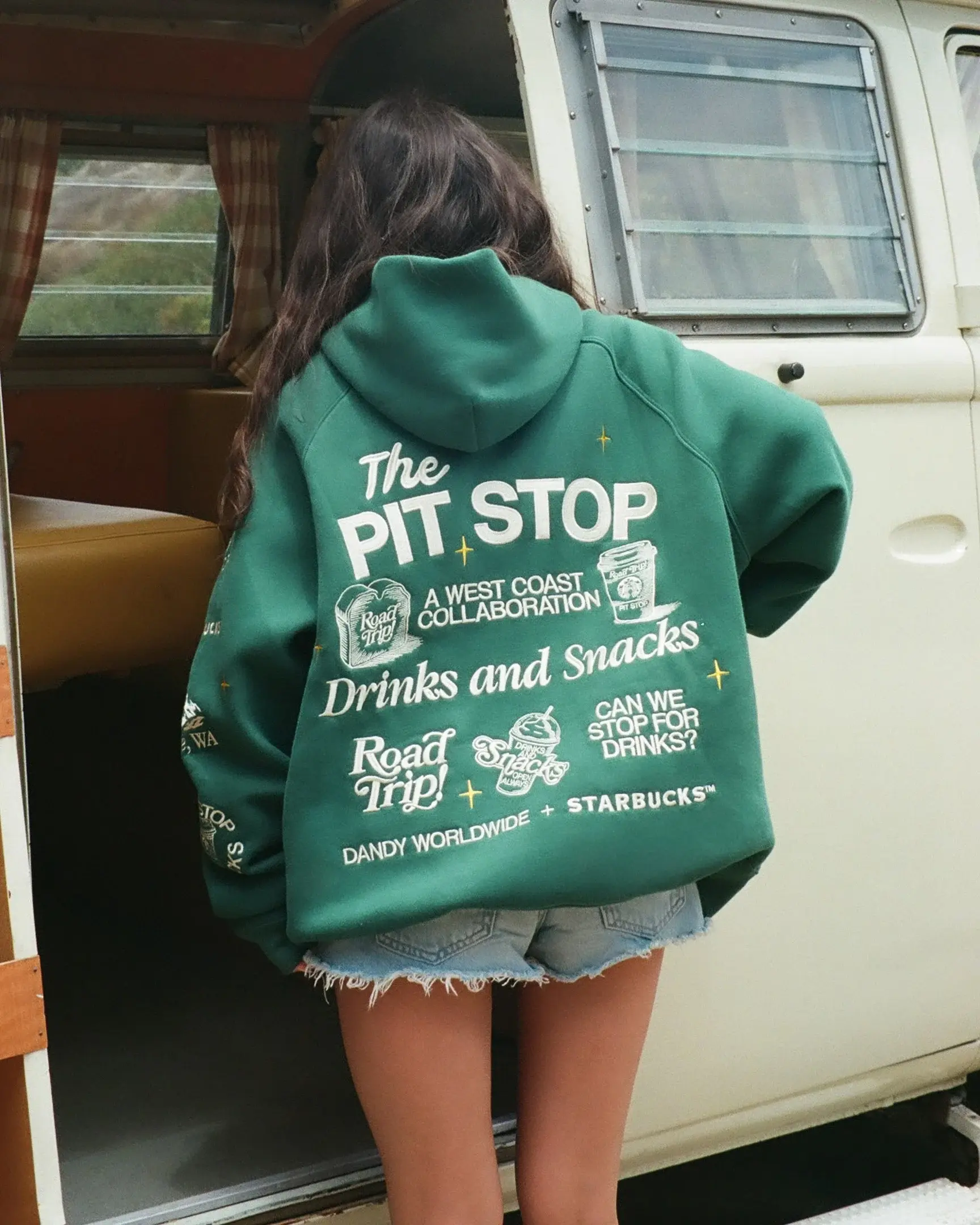 Dandy Worldwide x Starbucks Pit Stop Hoodie Streetwear Apparel Unique Gift Ideas - Hoodie HG