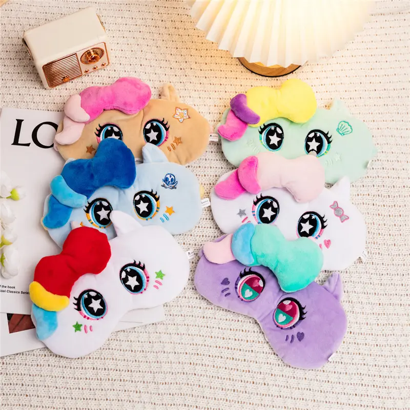 tokidoki Official Kawaii Sleeping Eyemask - Soft Fabric Blackout Eye Mask for Sleeping, 1-Size Travel Aid, Thoughtful Gift for Girls