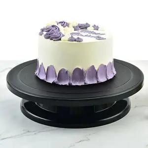 Cake Stand Rotating Dessert Display Rack, Durable Base and Smooth Rotation for Cake Decorating Baking Art Creation Kitchen Tool Party Cake Stand