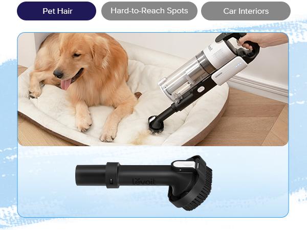 [Live] LEVOIT LVAC-200 Cordless Vacuum Cleaner, Stick with Powerful Suction, Up to 50 Minutes, Rechargeable, Carpet, Hard Floor, Pet Hair, Deep Clean