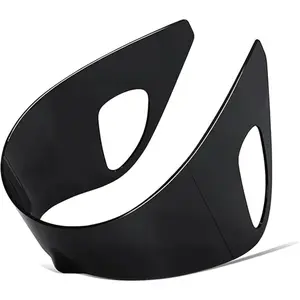 2025 Gradient Color Futuristic Sunglasses Oversized Punk Y2K Sunglasses Chic Rimless Wrap Around Sports Sun Glasses for Men Women