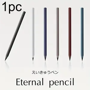 High end 1 metal pencil with new technology for unlimited writing, eternal ink free fountain pen, magic pencil, painting supplies, artist drawing pen, Writing Pens, school office stationery