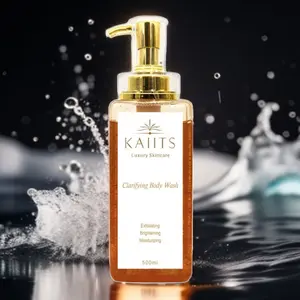 KAIITS Clarifying Body Exfoliating Moisturizing Wash Cleansing Moisturize Carrot Brightening Body Wash Body Care Soap