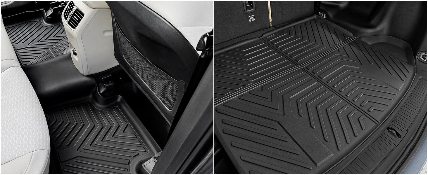 YITAMOTOR Floor Mats Fit for 2020-2023 Hyundai Sonata / 2021-2024 Kia K5 (Only FWD Models), Black 1st & 2nd Floor Mats Set YITAMOTOR Floor Mats Fit for 2020-2023 Hyundai Sonata / 2021-2024 Kia K5 (Only FWD Models), Black 1st & 2nd Floor Mats Set