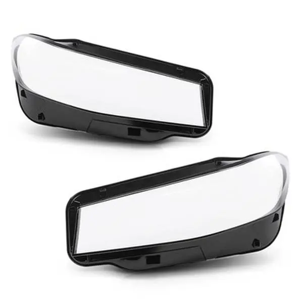 1-Pair of Transparent Shell Headlight Headlamp Lens Covers, UV Coated Protective UV Coating Polycarbonate, Lightweight Durable Dirt-Proof Damage Guard, Left & Right Fit For 2023-2024 BMW 3-Series G20 G28 G-PLUS, Pair Set, 1 Pair Of Headlight Lens Cover