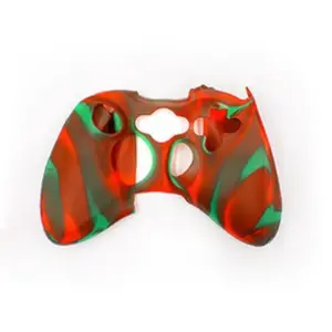 Silicone Handle Cover for Xbox 360 Controller, Camouflage Silicone Grip Protector, Durable Protective Case for Gaming Accessories