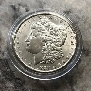 1889 Silver Morgan Dollar - Ungraded Uncirculated US Collectible Coin