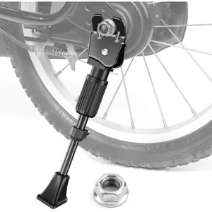 SEISSO Bike Kickstand for Kids Bike 12 14 16 18 20 inch Wheel, Adjustable Rear Mount Bicycle Kickstands, Universal Child Kick Stand for 12"-20" Wheel (Kickstand for 12 14 16 18 20 inch Kids Bike)