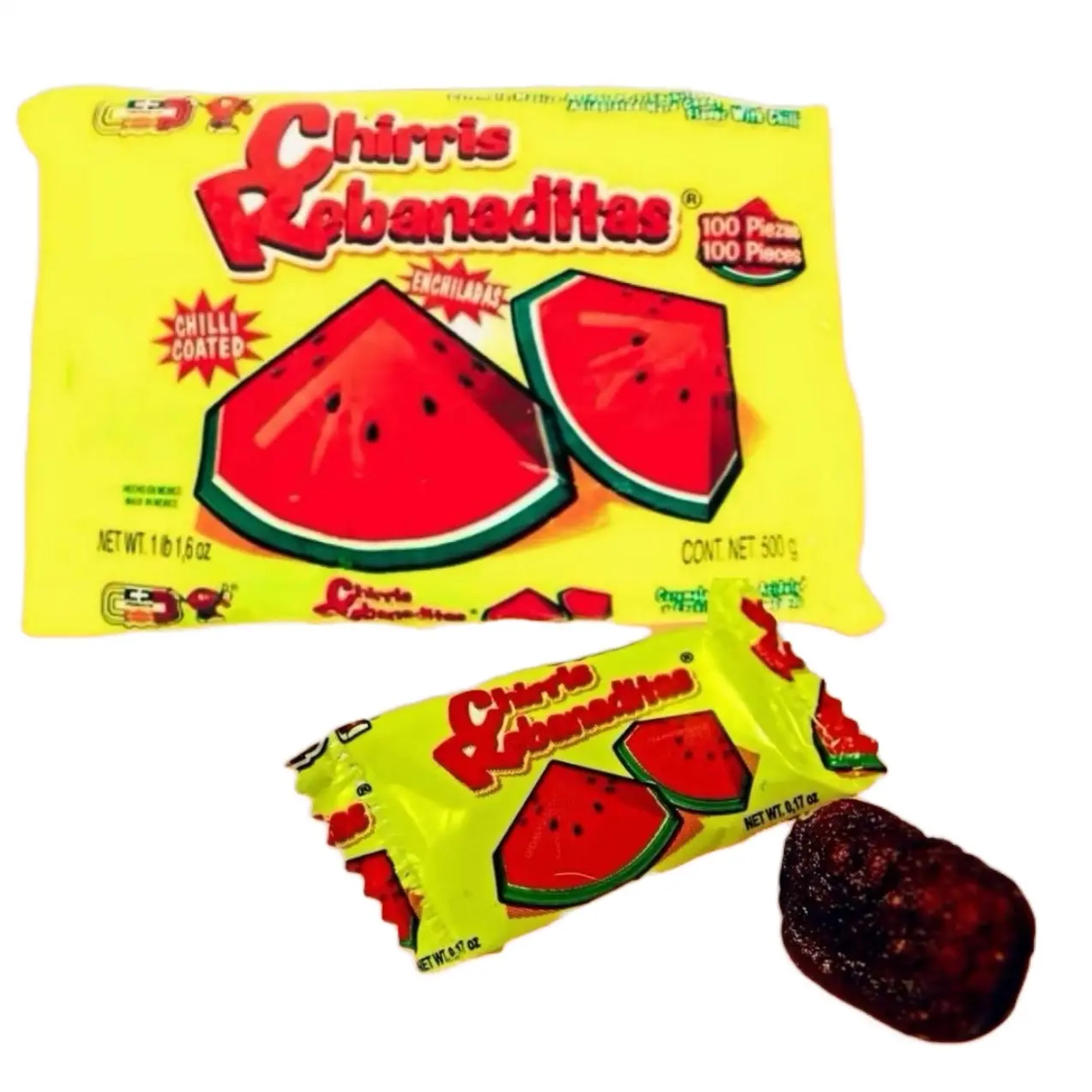 Chirris Rebanaditas Watermelon with Chilli Snack Candy