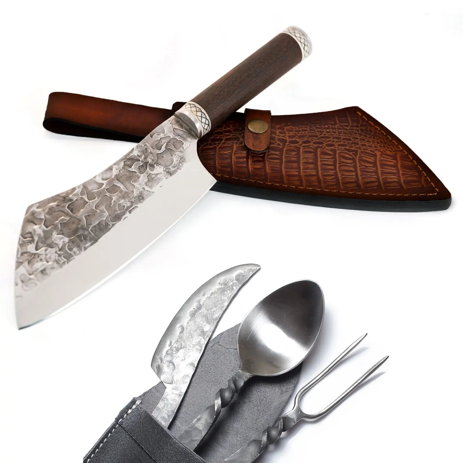 Viking Chef Collection (4 Cutlery Sets + 1 Kitchen Knife)