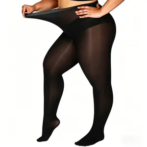 Shiny Pantyhose for Women Shimmer Sheer Tights Silk Oil High Waist Stockings