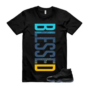 Gamma Blue Black Varsity Maize Yellow T Shirt Match VERTBLS