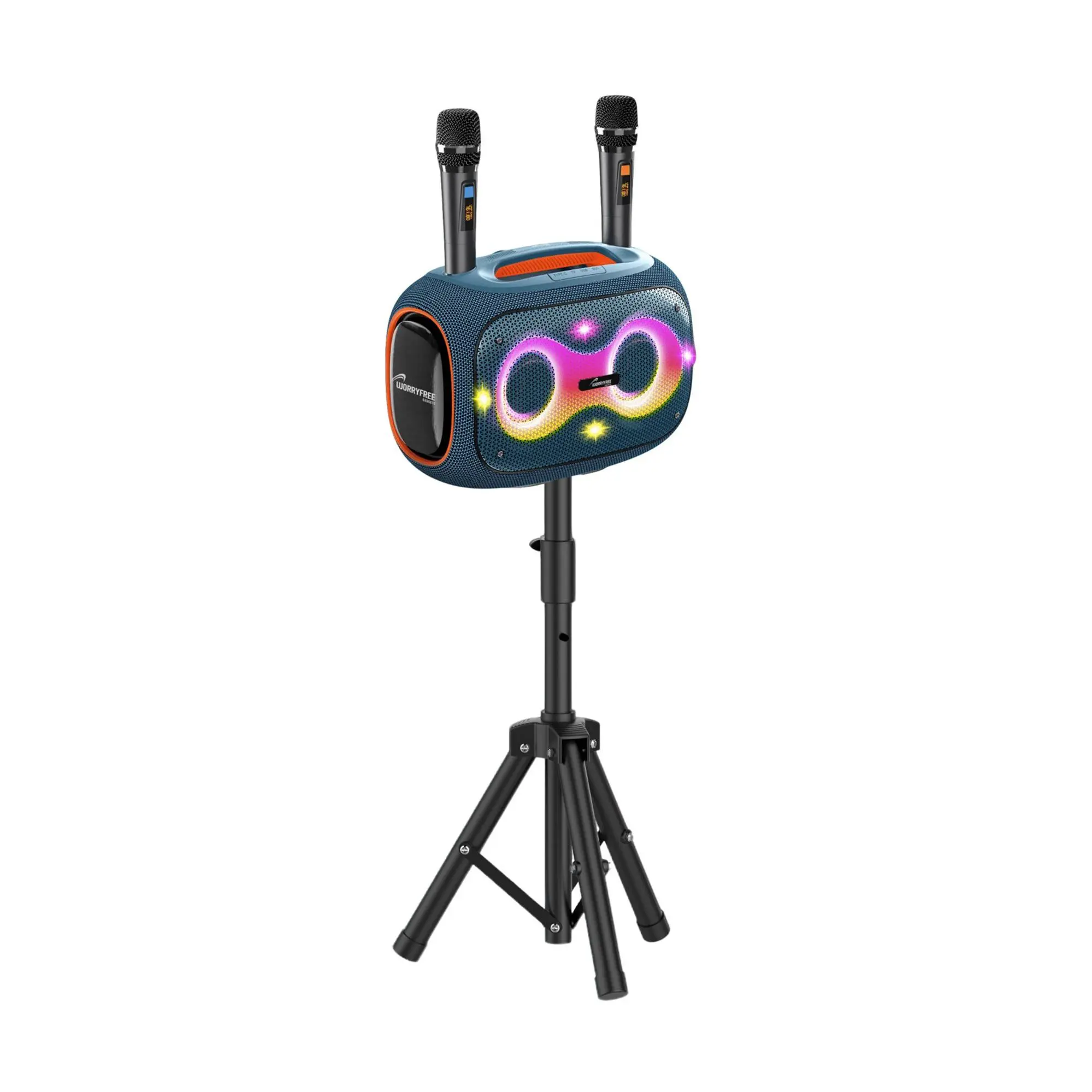 WorryFree Gadgets 120W Portable Bluetooth Karaoke Speaker WorryFree Gadgets 120W Portable Bluetooth Karaoke Speaker