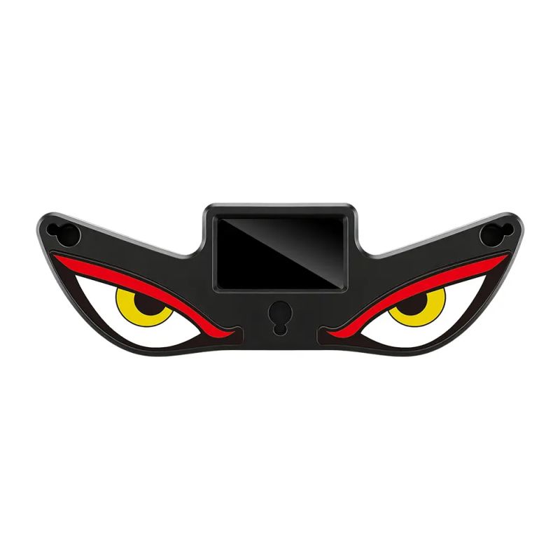 Car Rear Window Dynamic LED Display – Vampire Devil Eye Emoji Panel, Auto Decorative Light