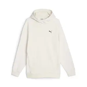 PUMA Mens RadCal Polarfleece Hoodie Casual Outerwear Casual - White