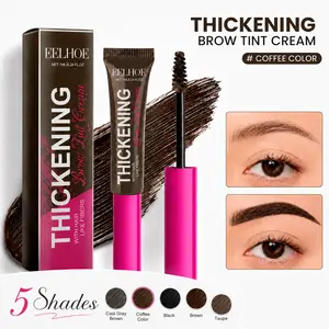 Fiber Brow Dye Series Kit Long-Lasting Waterproof Natural Look Wild Clear Brow on Fleek Hair-Like Brow Natural Daily Eyebrow Shape Effortless Long-Wear Brow Water Resistant Eyebrow Gel Tint Paste Fashion Beauty Flawless Salon-Quality Brow Makeup Product