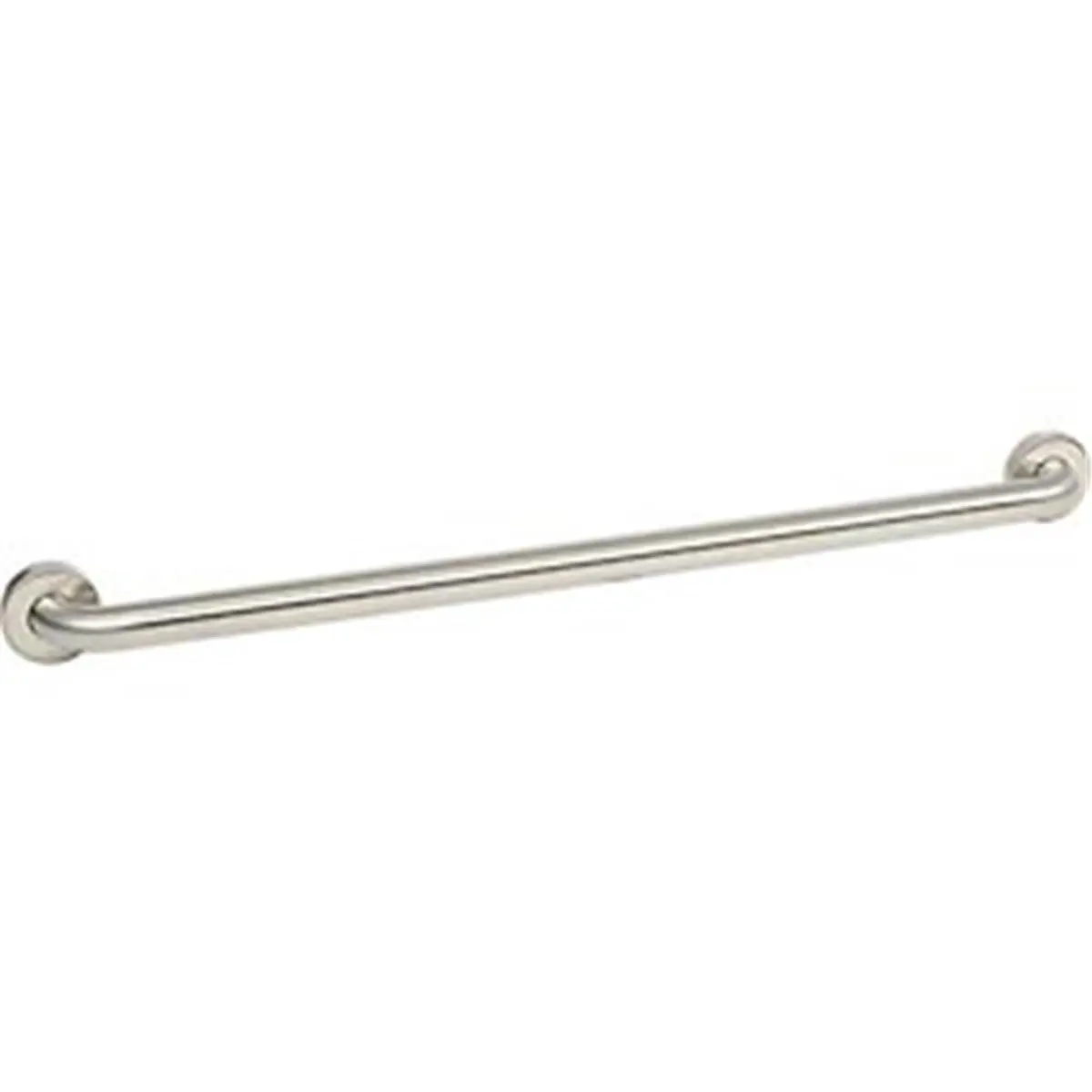 212 MAIN Satin Stainless Steel Straight Grab Bar, 1.5 in. Dia, 36 in. Length, Flanges Included, Concealed Mounting Joints, Sleek Appearance, ADA-Compliant, 250+ lbs Support, for Motorcycle Frame Changing & Fittings