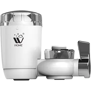 WBM Home Faucet Water Filter – Lead Reduction & Taste Improvement, BPA-Free Purifier, Single Pack