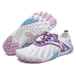 Senior-Friendly Comfortable Casual Sneakers, Soft Cushioned Breathable Mesh Shoes with Adjustable Quick Laces, Non-Slip Footwear for Elderly, Foot Pressure Relief for Everyday Wear, Multi-Color Options
