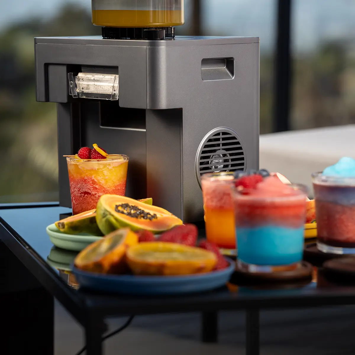 ICEMAGE QuickFreezer VS $4K Scotsman! 60s Magic Ice Maker ️ DIY Slushies/Cocktails icemaker snowflake machine smoothie snow cine machine  home ice cream machine made in china home kitchen office bar party ge profile Portable Versatile Ice Maker