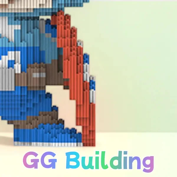 Plastic building block set, micro blocks, suitable for family gatherings, collecting, and home decoration, interlocking particle building block set, DIY assembly kit, creative stacking blocks, fun construction toy, children’s educational learning tool.