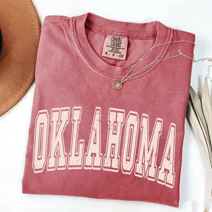 Comfort Colors Oklahoma T-Shirt, Oklahoma Gift