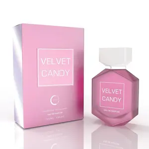 Camara Perfume Velvet Candy for Women EDP 100 ml - Elegant Black Fragrance in Clear Bottle,Ideal for Everyday Wear