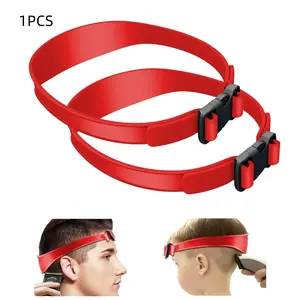 Men's Hairdressing Band, Flexible Curved Adjustable Size, Home Travel Use, Soft Grip Styling Tool, Hair Cutting Accessories, 1 Piece Pack
