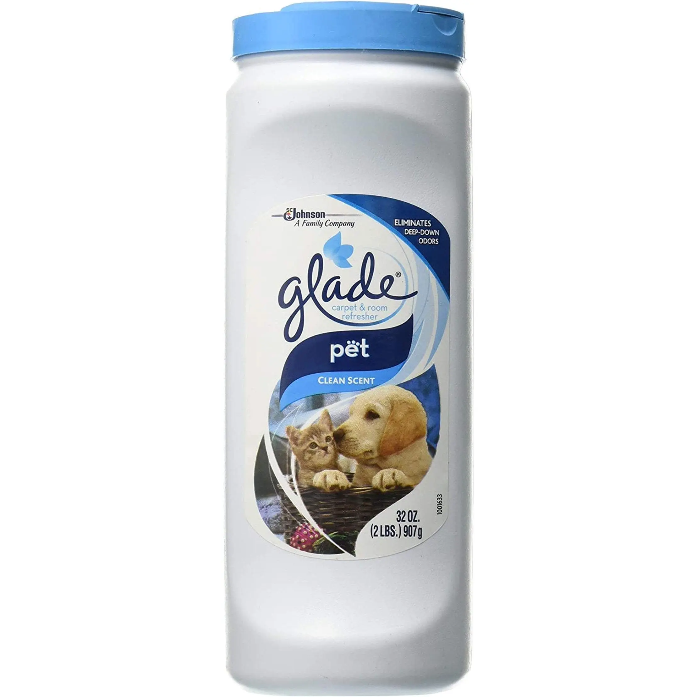 Glade Carpet and Room Refresher, Deodorizer for Home, Pets, and Smoke, Pet Clean Scent, 32 Oz